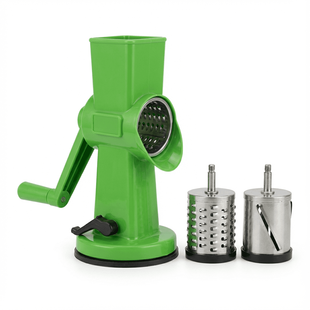 Nut & Dry Fruit Cutter with Slicer (Manual, Vacuum Base)